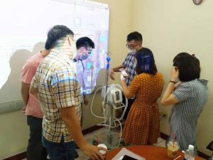 Kỹ sư Việt Quang tham gia đào tạo Máy thở lưu lượng cao HFNC/ HFNO của Heyer