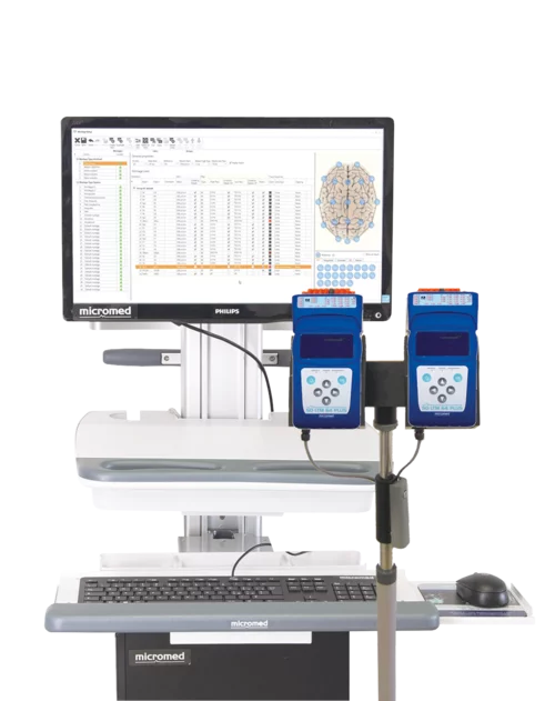 Máy điện não theo dõi dài hạn 40,64,128, 256 kênh